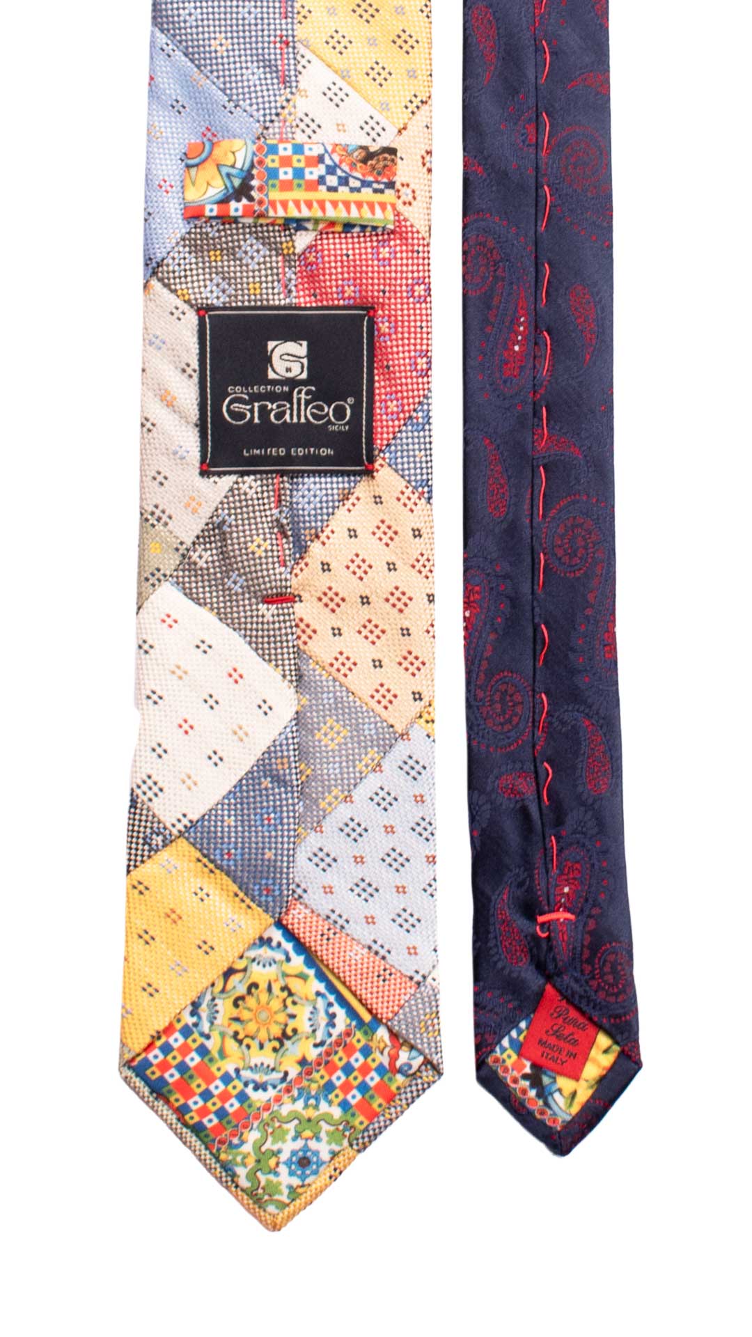 Cravatta-Mosaico-Patchwork-di-Seta-Fantasia-Multicolor- PM1009
Pala