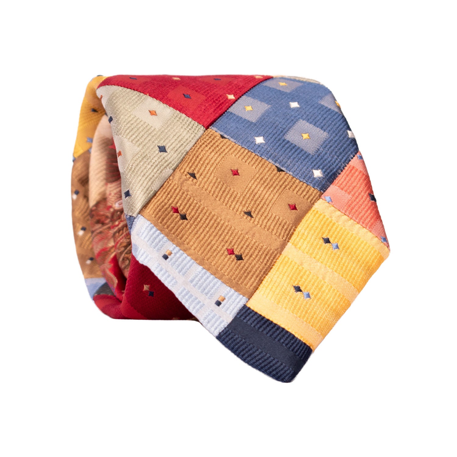 Cravatta-Mosaico-Patchwork-di-Seta-Fantasia-Multicolor- PM889
Rotolo