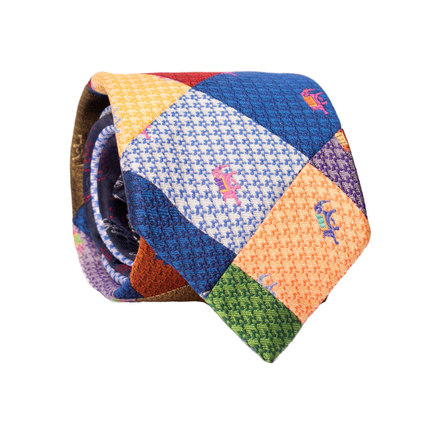 Cravatta-Mosaico-Patchwork-di-Seta-Fantasia-Multicolor- PM902
Rotolo