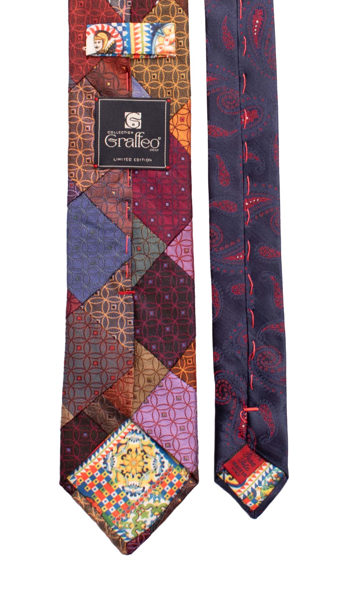 Cravatta-Mosaico-Patchwork-di-Seta-Fantasia-Multicolor- PM923
Pala