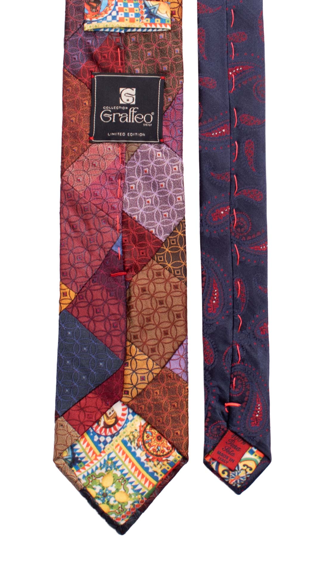 Cravatta-Mosaico-Patchwork-di-Seta-Fantasia-Multicolor- PM924
Pala