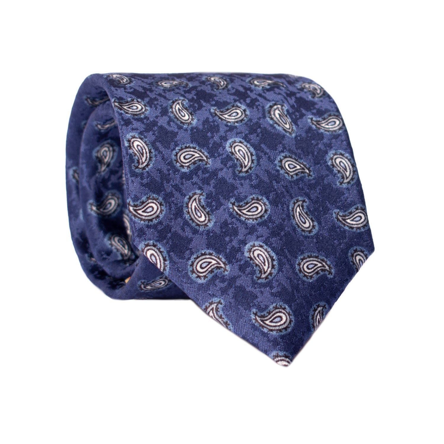 Cravatta-Stampa-di-Seta-Jacquard-Blu-Navy-Cangiante-Paisley-Celeste-Grigio-Bianco-AN7059
Rotolo