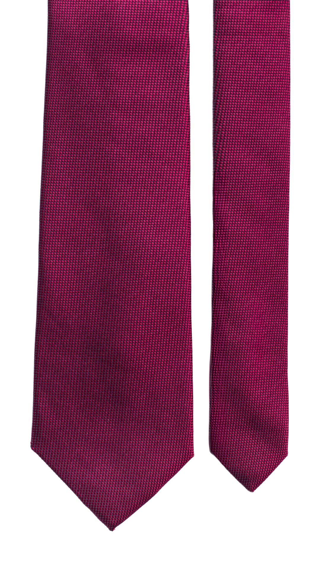 Cravatta di Seta Cololor Vinaccia Tinta Unita 7037 Pala